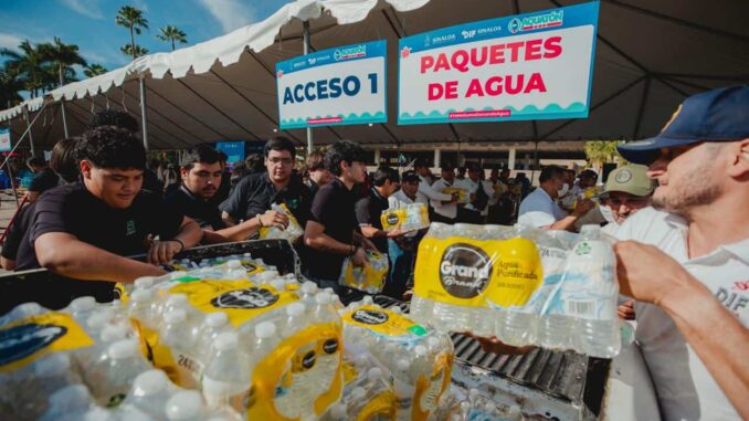 Aquatón 2025 en Sinaloa rompe récord; 170 mil personas serán beneficiadas