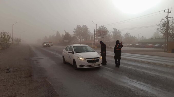 Aviso preventivo por vientos fuertes y tolvaneras para este fin de semana