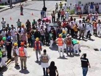 Evidencia simulacro del 3 de mayo falla en protocolos de seguridad