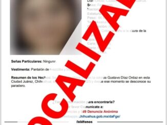 Localiza FEM a menor de edad reportada como ausente en Ciudad Juárez
