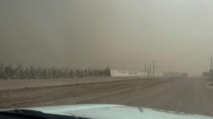 Se mantiene alerta por presencia de vientos fuertes