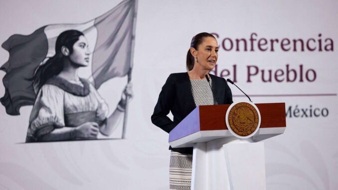 Sheinbaum asegura que en México también hay muchos estadounidenses que «no tienen documentos»