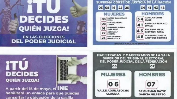 “No voten influidos por “acordeones” repartidos o publicados en redes”: TSJ  