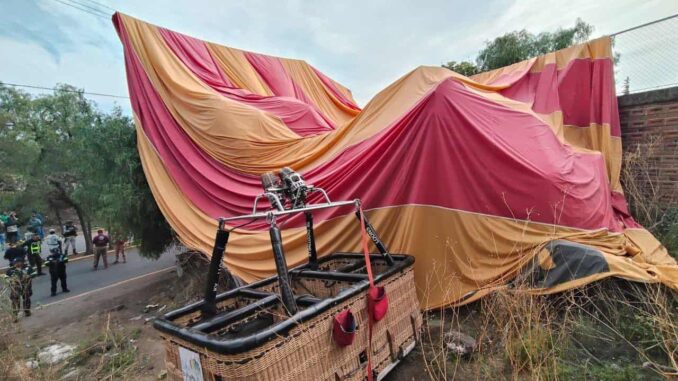Vinculan a proceso a piloto de globo aerostático accidentado en San Martín de las Pirámides