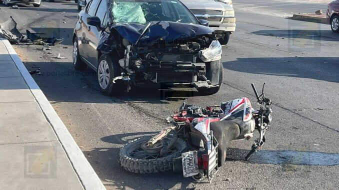 Motociclista pierde la vida en accidente en la vialidad Sacramento