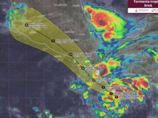 Gobierno alerta por evolución de «Erick» a huracán de categoría 2