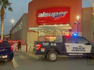 Detienen a hombre por robo en supermercado de la colonia Villa