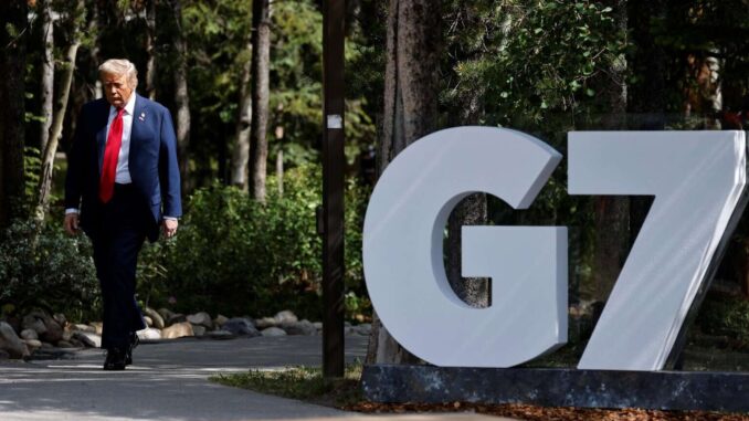 Trump se va de la Cumbre del G7; tenía programada reunión con Sheinbaum el martes