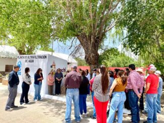 Inaugura JCAS planta de ultrafiltración en Matachí para garantizar agua limpia y gratuita