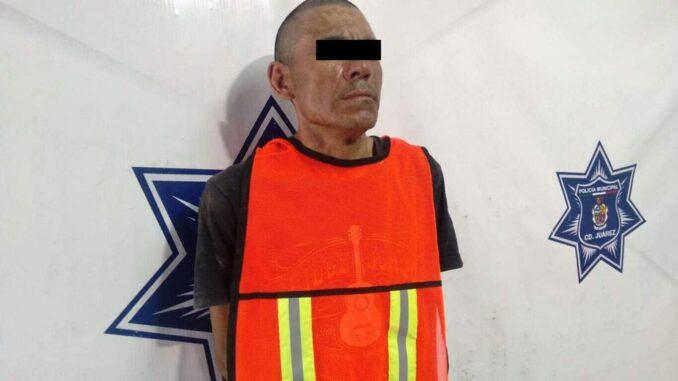 Arrestan a hombre por robo de cableado en la colonia Partido Romero