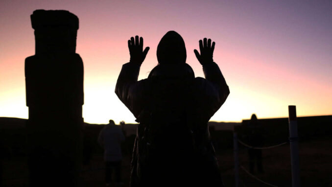 #FOTOS Bolivia recibe el Año Nuevo Andino 5533