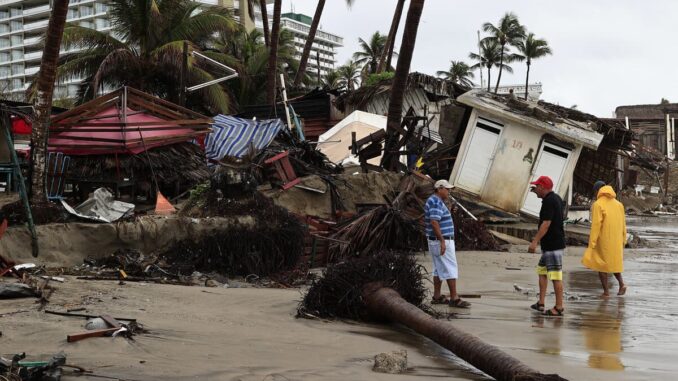 Activan el Plan DN-III-E en Guerrero por la tormenta ‘Dalila’