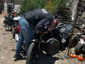 Realiza Célula BOI inspección a talleres de motocicletas en Parral