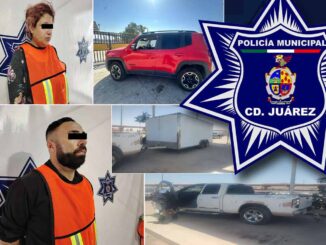 Detienen a dos en posesión de vehículos robados