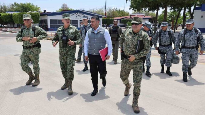Refuerzan seguridad en Sinaloa con mil 600 elementos del Ejército y la SSPC