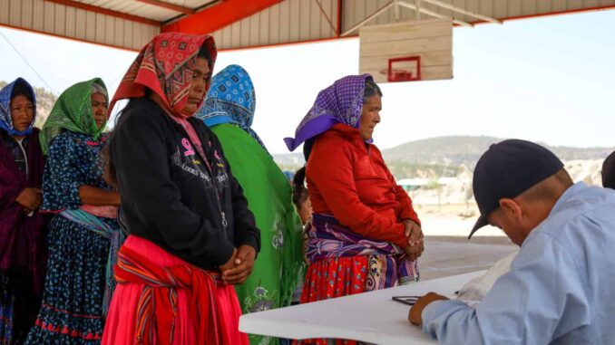 Distribuyen DIF Estatal y SPyCI más de 10 toneladas de apoyos alimentarios en Bocoyna