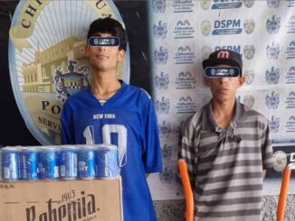 Detienen a dos por venta de drogas y artículos robados