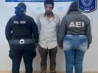 Cumplimenta AEI orden de aprehensión a imputado por delitos contra la salud en Parral