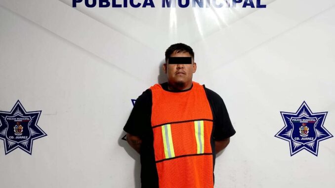 Arrestan a hombre con escopeta en la colonia Santa María