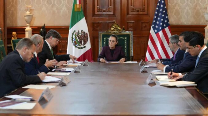 Sheinbaum asegura que es «noticia falsa» que EE.UU. pidiera investigar a políticos presuntamente ligados a la delincuencia