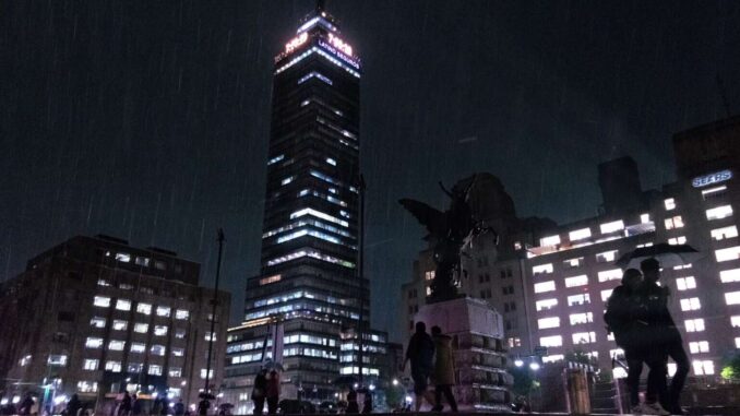 Activan Alerta Amarilla por fuertes lluvias en la CDMX en 10 alcaldías