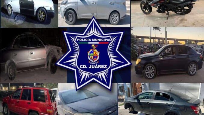 Recuperan el fin de semana nueve vehículos con reporte de robo