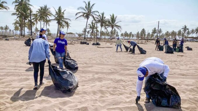 Sinaloa participa en la Campaña Nacional de Limpieza y Conservación de Playas y Costas