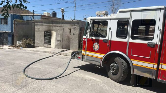Vecinos denuncian tercer incendio en vivienda abandonada utilizada como picadero