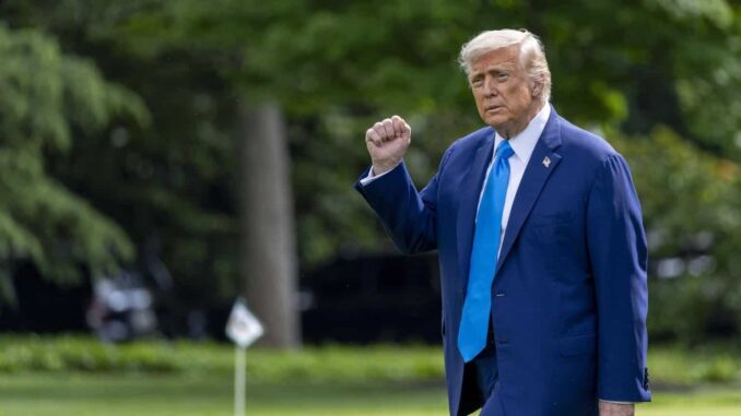 Trump firma una orden ejecutiva para reducir la «amenaza creciente» de los drones en EE.UU.