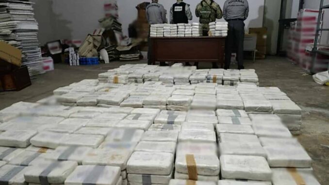 Aseguran más de una tonelada de cocaína en Chiapas