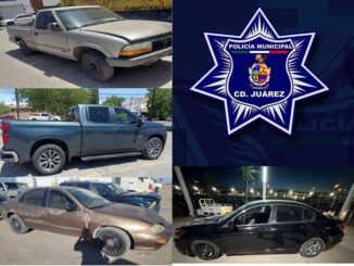 Recuperan cuatro vehículos con reporte de robo