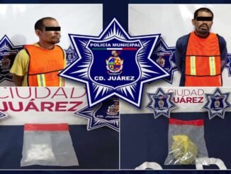 Arrestan a dos hombres por narcomenudeo en distintos puntos de Juárez