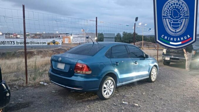 Recupera FGE en Parral vehículo sustraído por abuso de confianza en Chihuahua