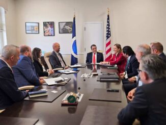 Maru Campos da a conocer en Washington las acciones del Estado para mantener al ganado libre del Gusano Barrenador