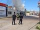Incendio consume taller mecánico y refaccionaria en la colonia Granjas