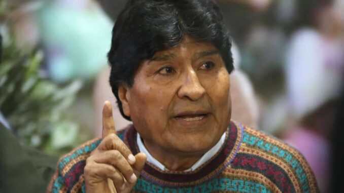 Evo Morales acusa a EE.UU. de definir el escenario electoral en Bolivia
