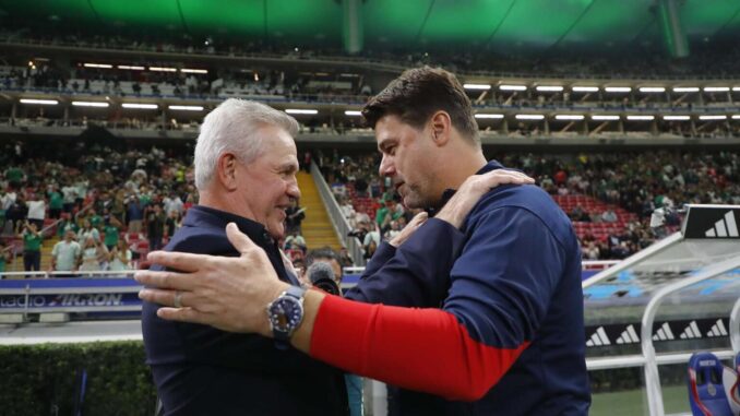 México defiende su corona en el duelo de banquillos Aguirre-Pochettino