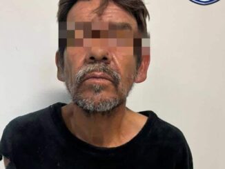 Detenido por posesión de metanfetamina en la calle Simón Bolívar