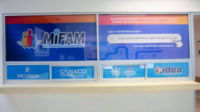 Inaugura alcalde Bonilla un Módulo de Impulso a la Economía Familiar en CANACO