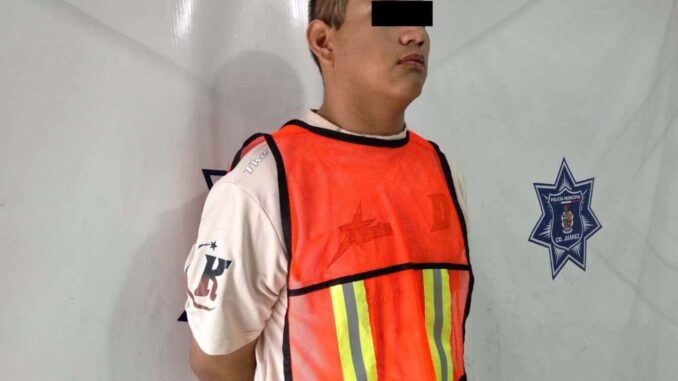 Asalta a conductora de plataforma digital; lo detienen