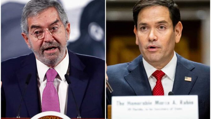 De la Fuente y Rubio hablan por teléfono este 2 de julio; hablan sobre grupo de trabajo que se reunirá en Washington