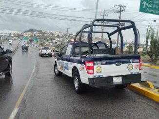 Exhorta Movilidad a mantener la precaución ante presencia de lluvias en Chihuahua