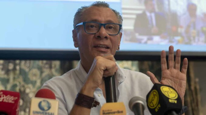 CIDH pide medidas provisionales por situación de «extrema gravedad» de Jorge Glas