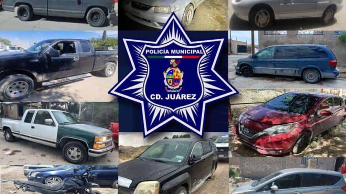 Recuperan 10 vehículos con reporte de robo en operativo especial