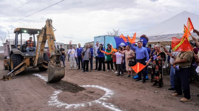 Inicia JMAS Chihuahua obra de drenaje en beneficio de más de 500 habitantes de la colonia Campo Viejo II