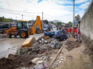 Diputada Xóchitl Contreras respalda acciones de Gobierno del Estado en apoyo a afectados por lluvias en Juárez