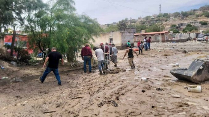 Atiende Gobierno del Estado contingencia por lluvias en Ciudad Juárez