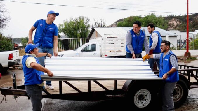 Todos los municipios afectados por lluvia serán atendidos: Maru Campos