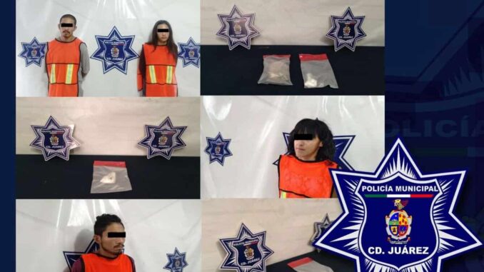 Arrestan a cuatro por narcomenudeo