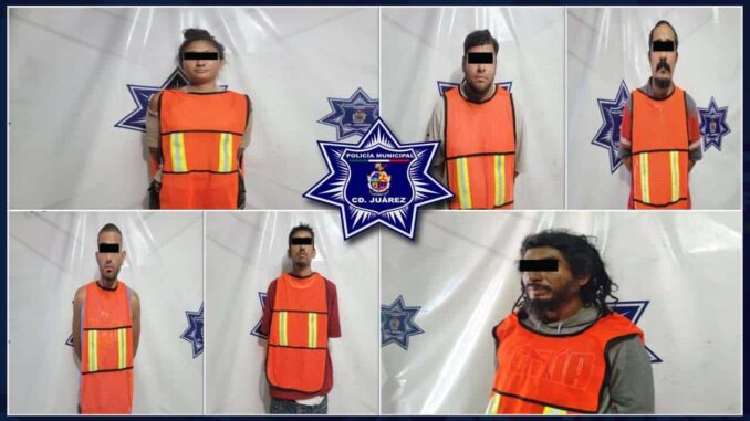 Capturan a seis personas con órdenes de aprehensión vigentes